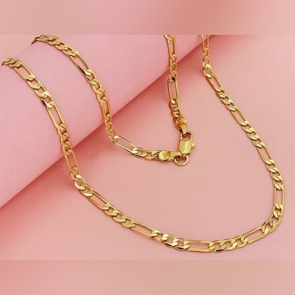 Authentic EUC Double CC stamped pink 
enamel heart Charm 18K plated 
18” chain - Picture 5 of 7